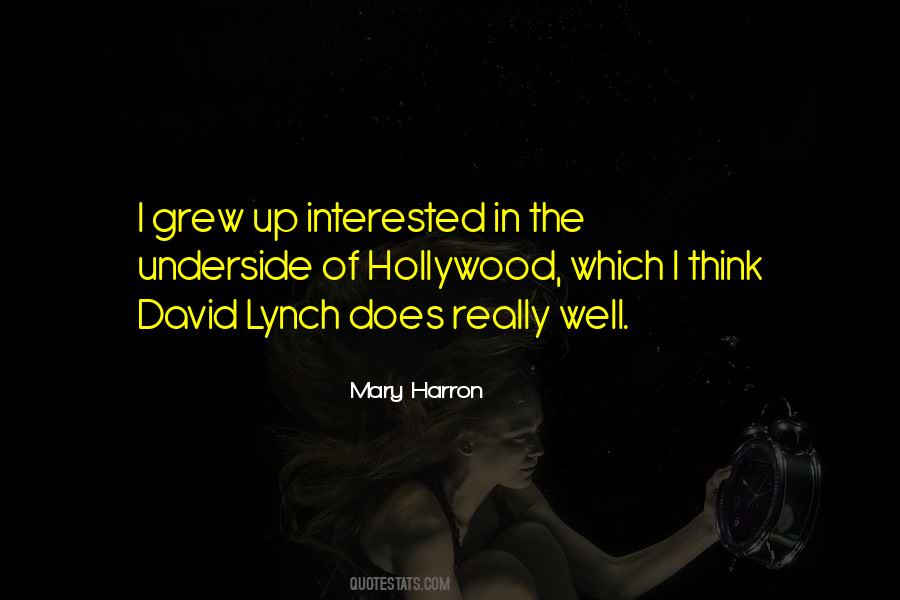 Lynch Quotes #1453999