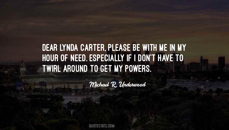 Lynda Carter Wonder Woman Quotes #1408868