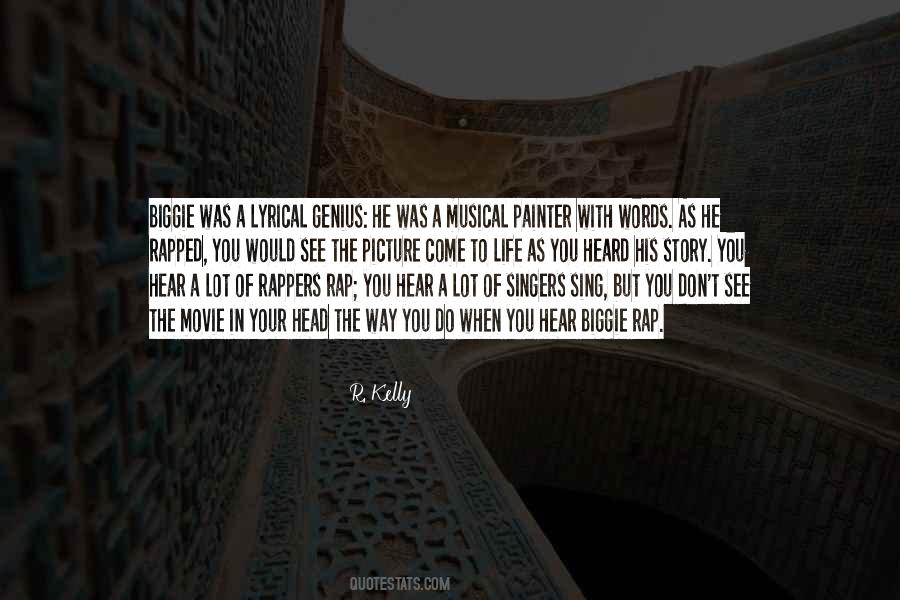 Lyrical Genius Quotes #976241