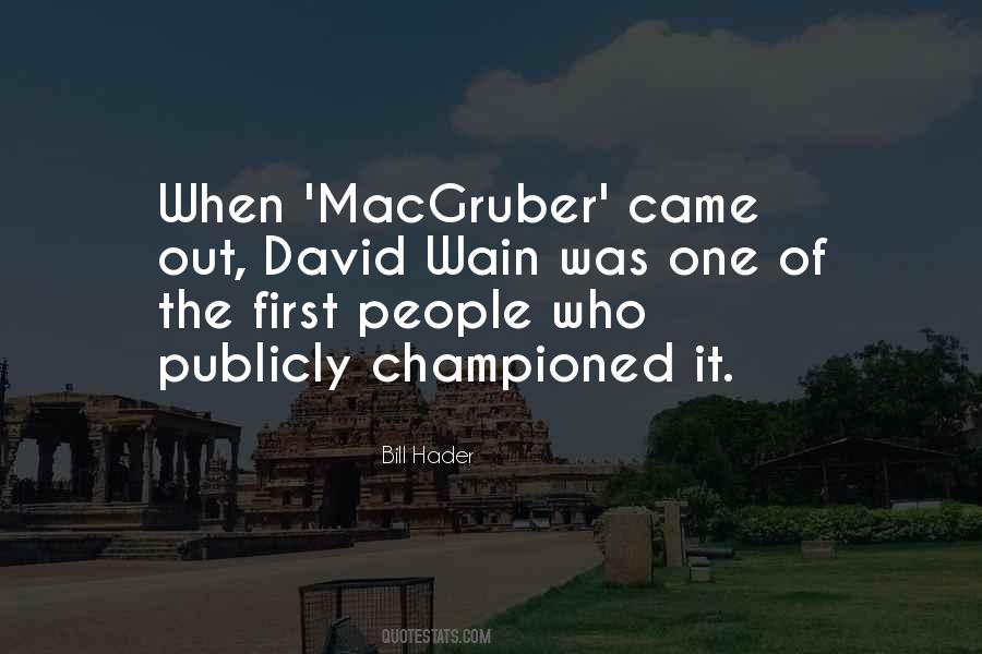 Macgruber Quotes #182021