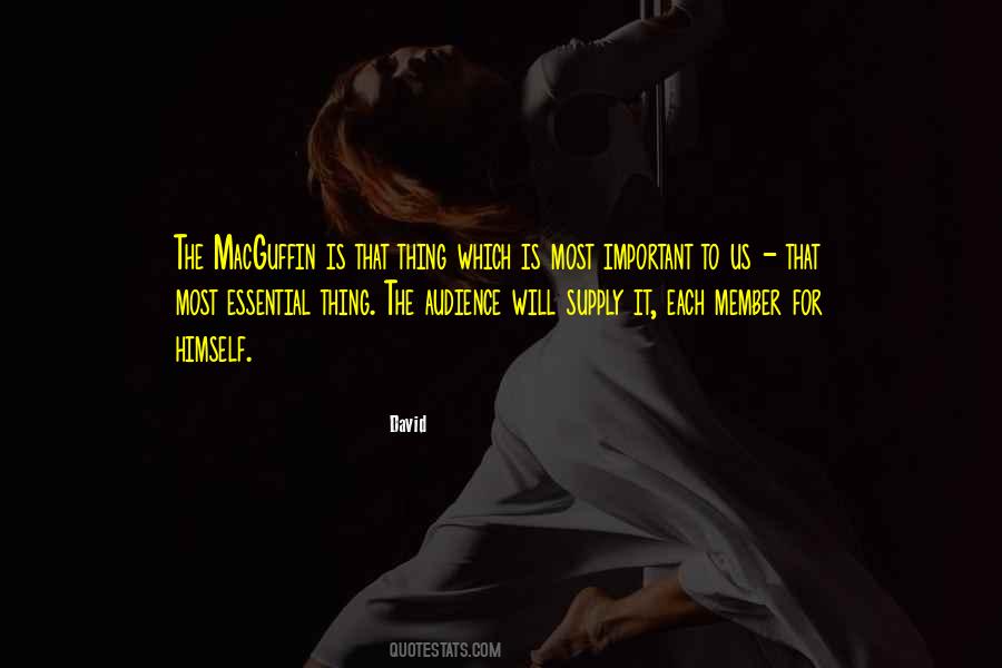 Macguffin Quotes #908316