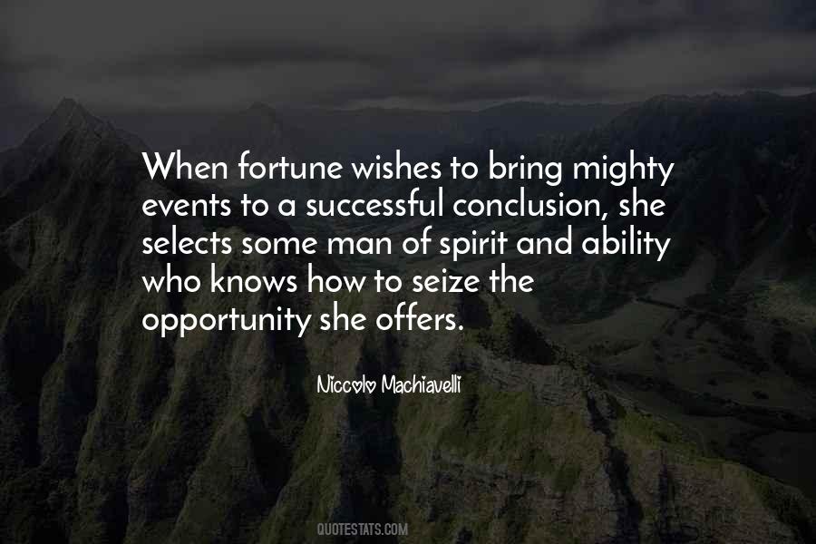Machiavelli Fortune Quotes #1403838