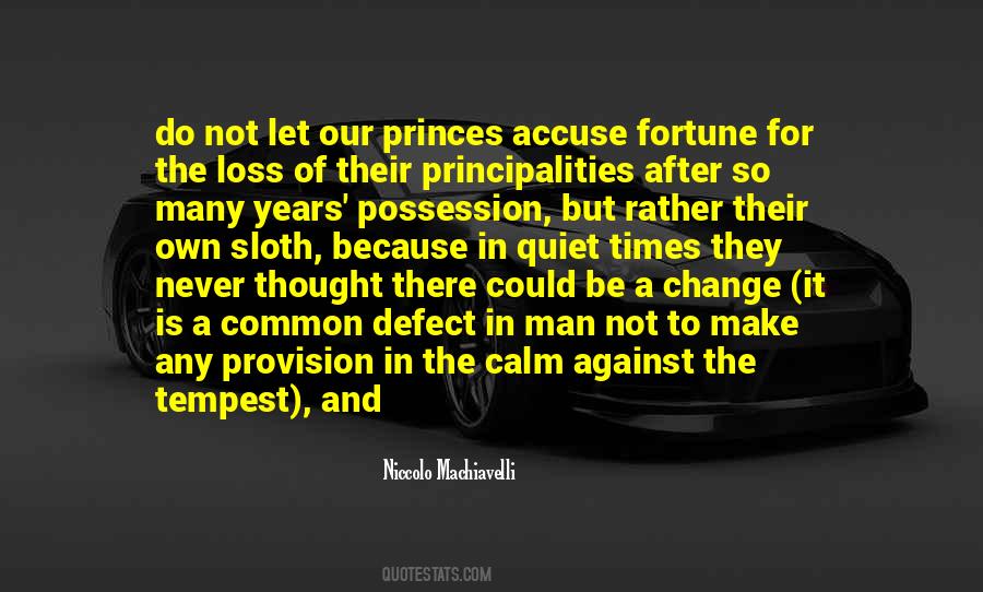 Machiavelli Fortune Quotes #1556779