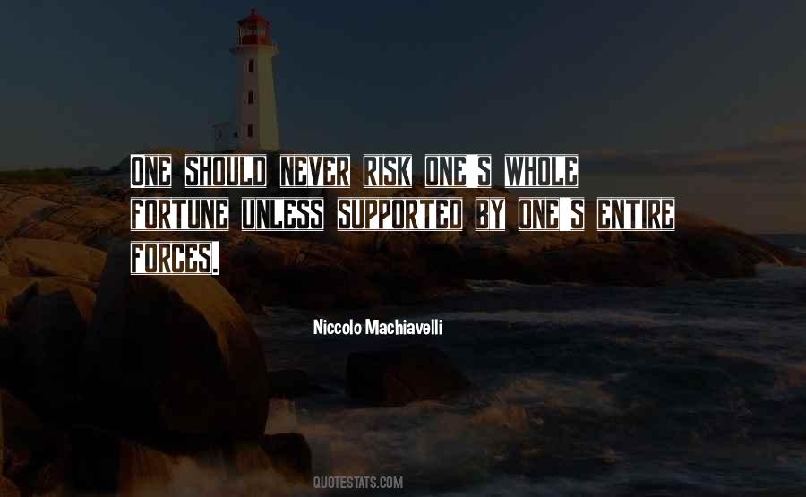 Machiavelli Fortune Quotes #673458