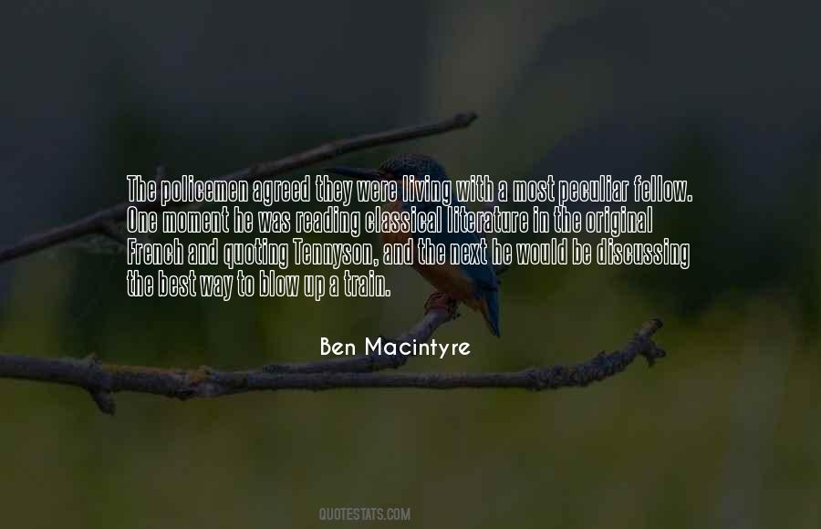 Macintyre Quotes #331573