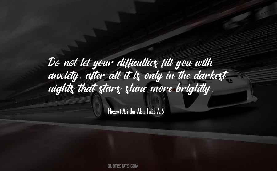 Quotes About Darkest Nights #1267792