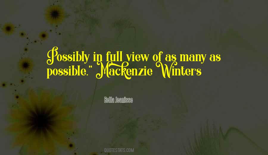 Mackenzie Quotes #1603951