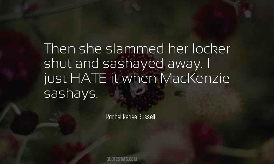 Mackenzie Quotes #641868