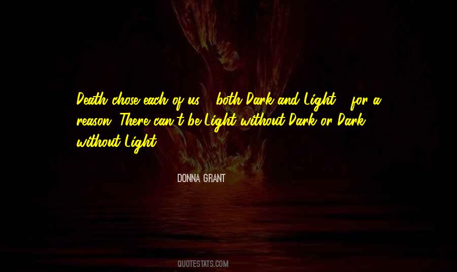 Quotes About Dark Vs Light #1579339