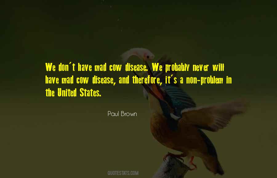 Mad Cow Quotes #168328