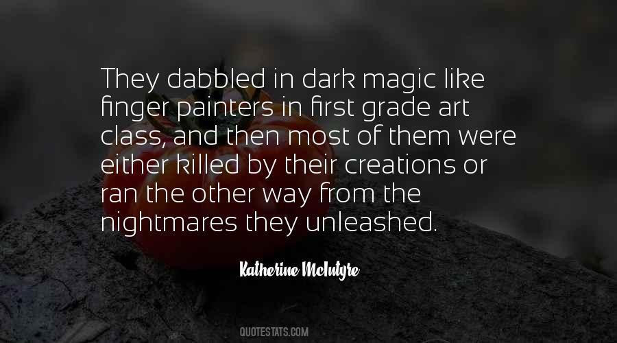 Quotes About Dark Magic #1430262