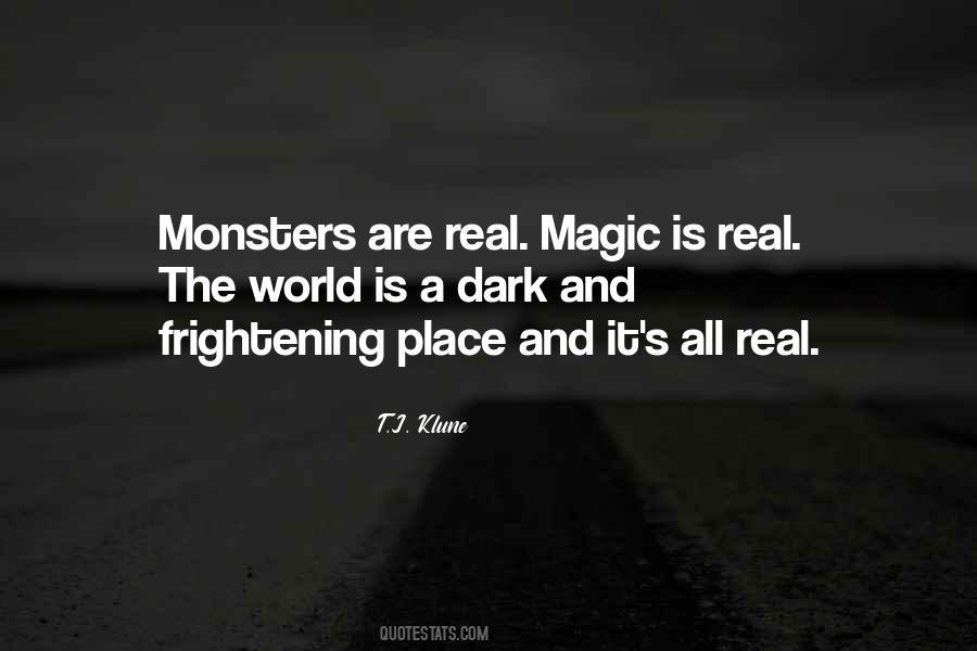 Quotes About Dark Magic #562970