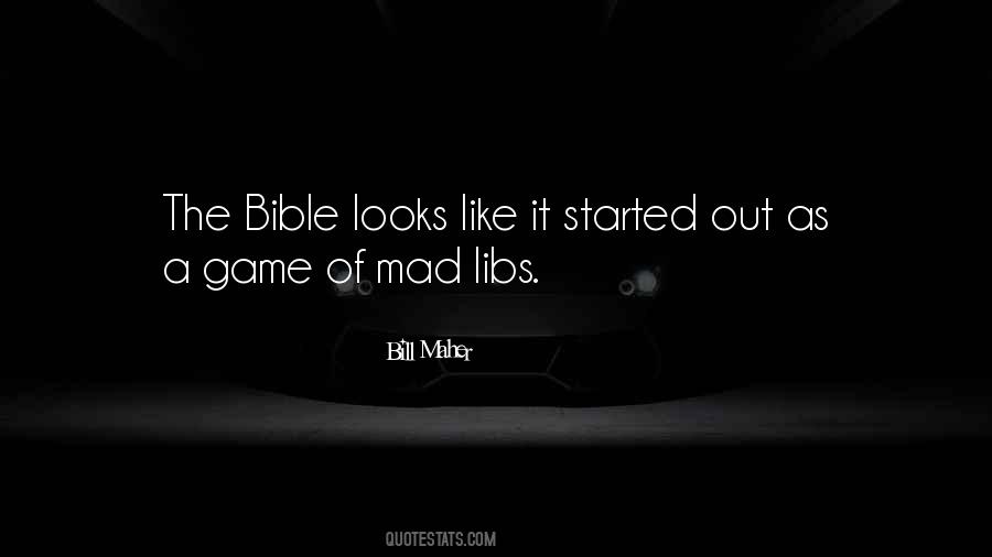 Mad Libs Quotes #240823