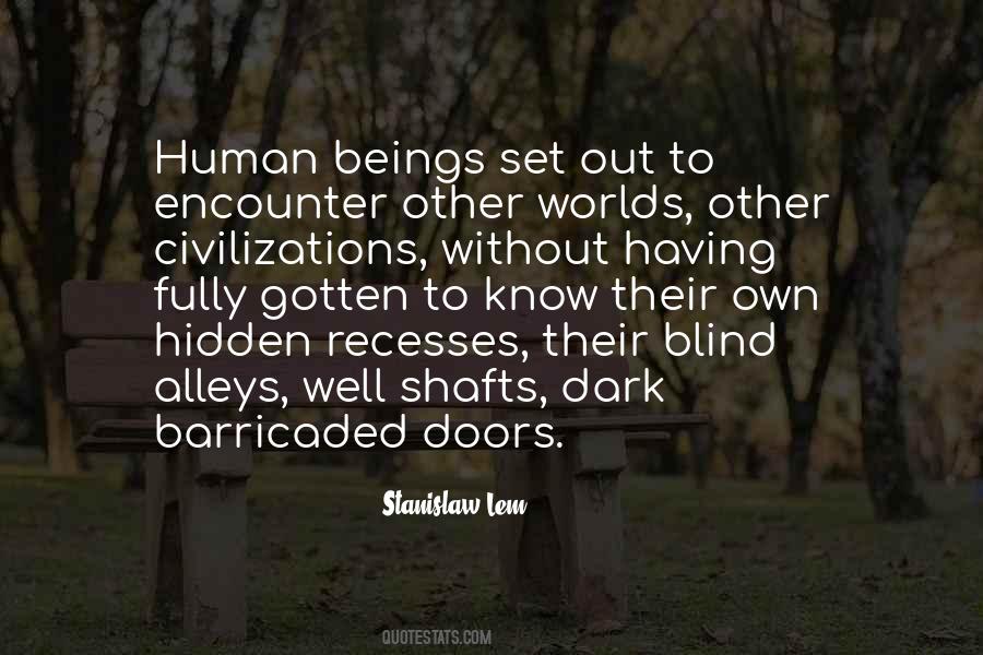 Quotes About Dark Alleys #351905