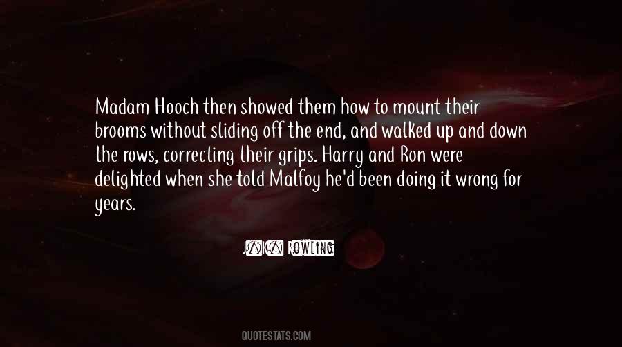 Madam Hooch Quotes #1511497