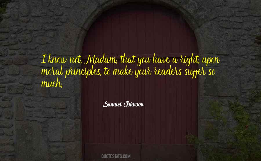 Madam Quotes #984286