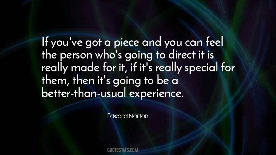 Made Me Feel Special Quotes #1374768