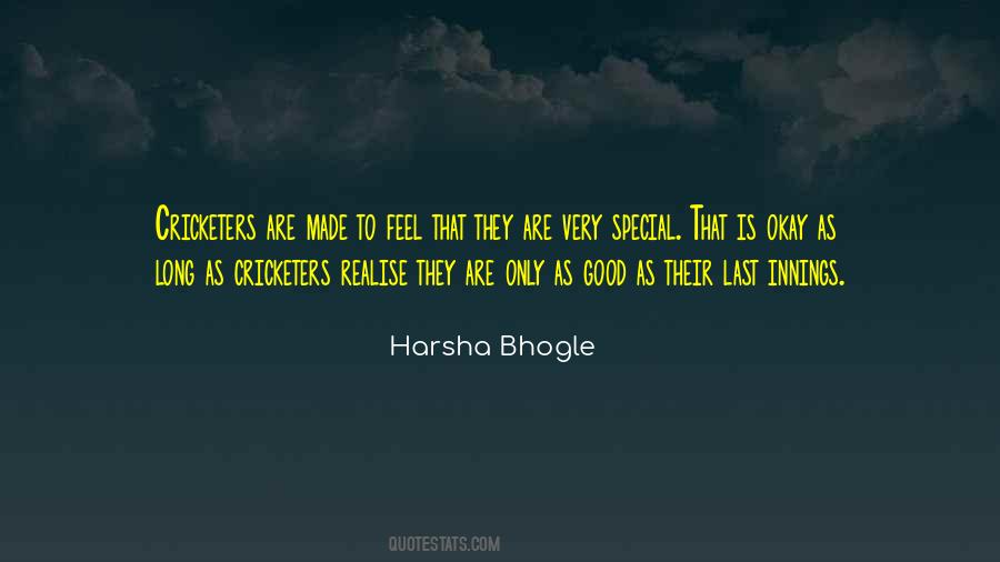 Made Me Feel Special Quotes #236951