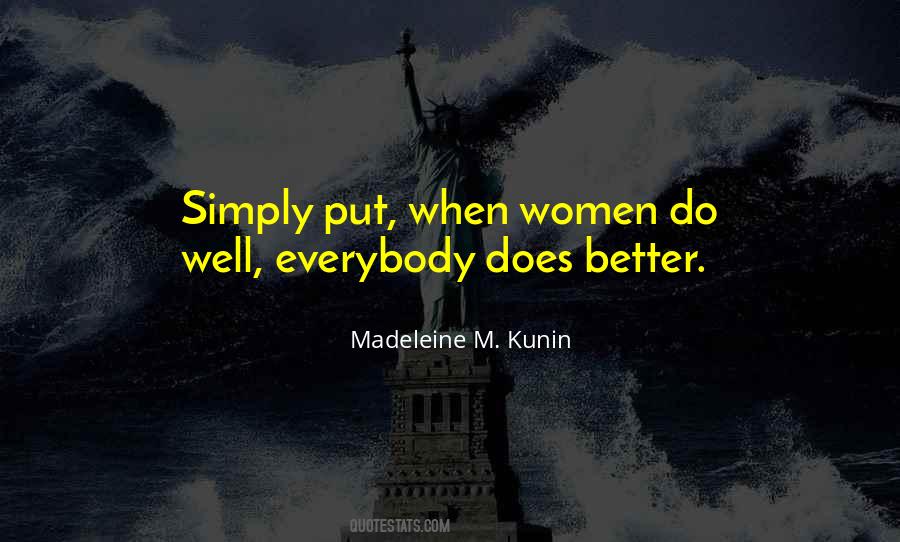 Madeleine Kunin Quotes #1081170