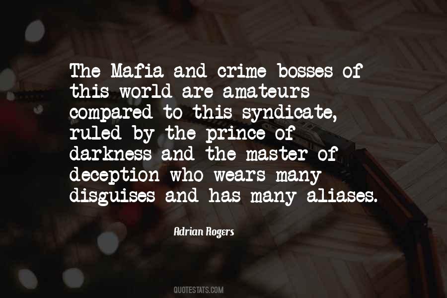 Mafia Bosses Quotes #1073403