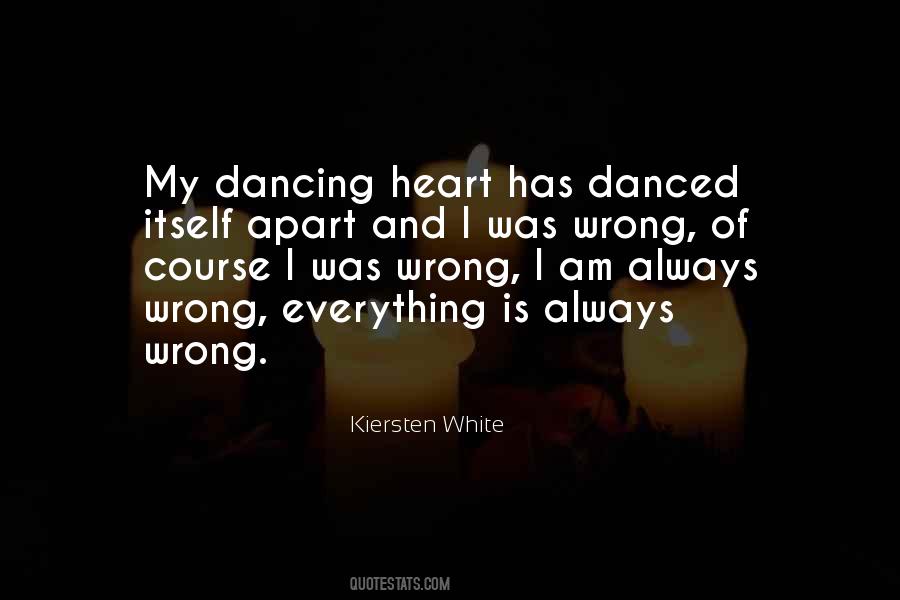 Quotes About Danced #1335230