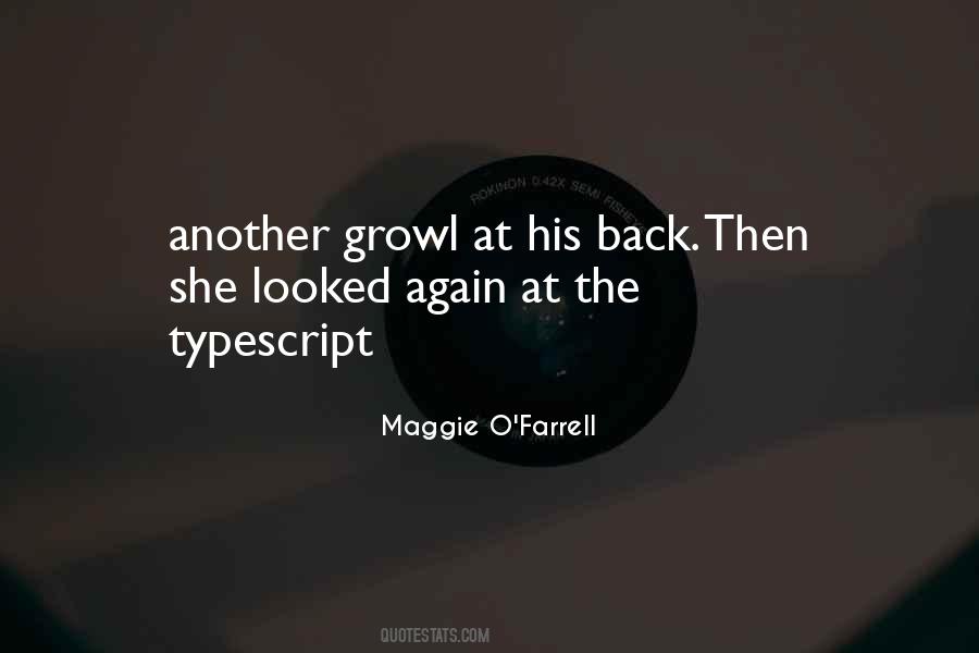 Maggie O'connell Quotes #1080408