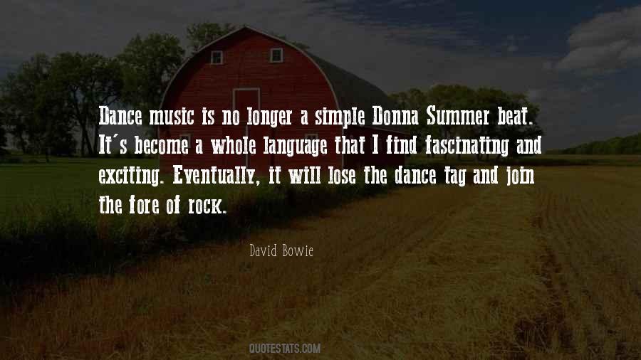 Quotes About Dance Music #756959