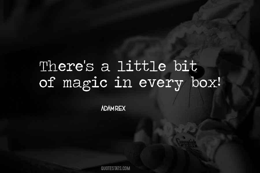 Magic Box Quotes #495559