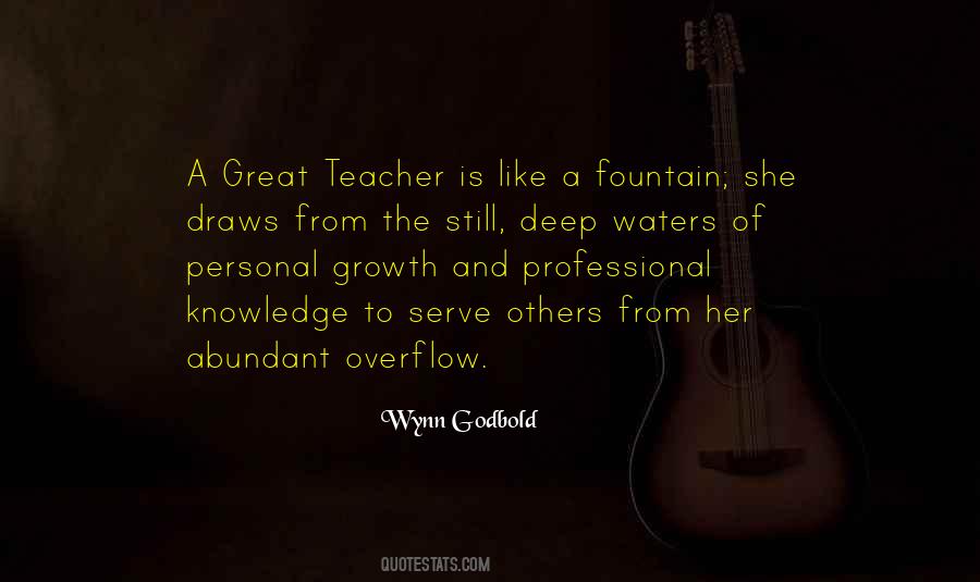 Quotes About Teacher Growth #522721
