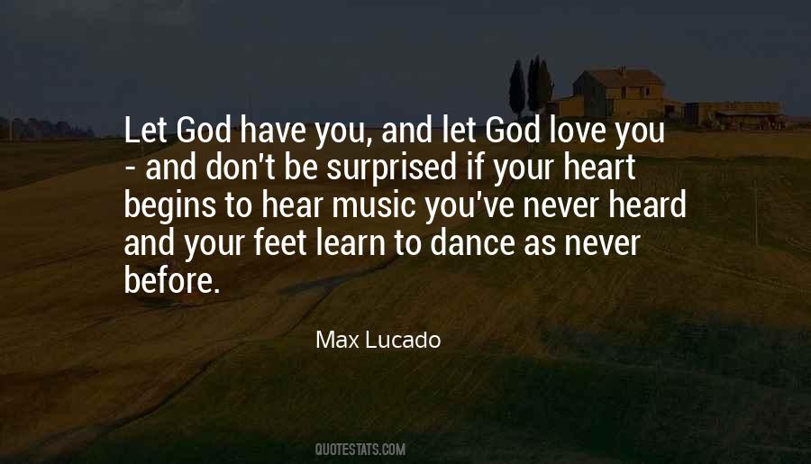 Quotes About Dance And God #1114826