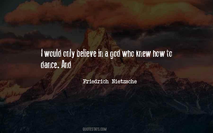 Quotes About Dance And God #1518544