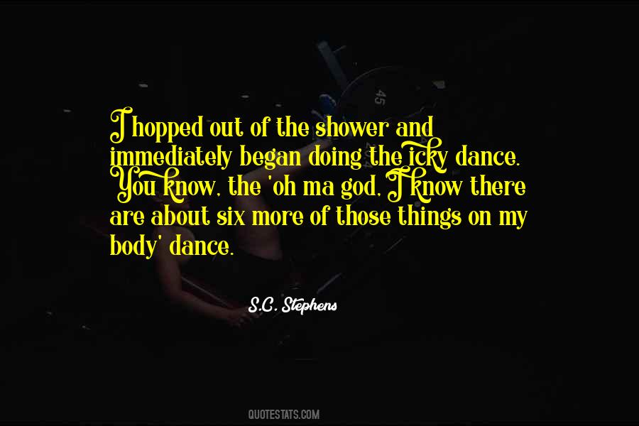 Quotes About Dance And God #625941