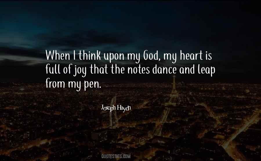 Quotes About Dance And God #638708