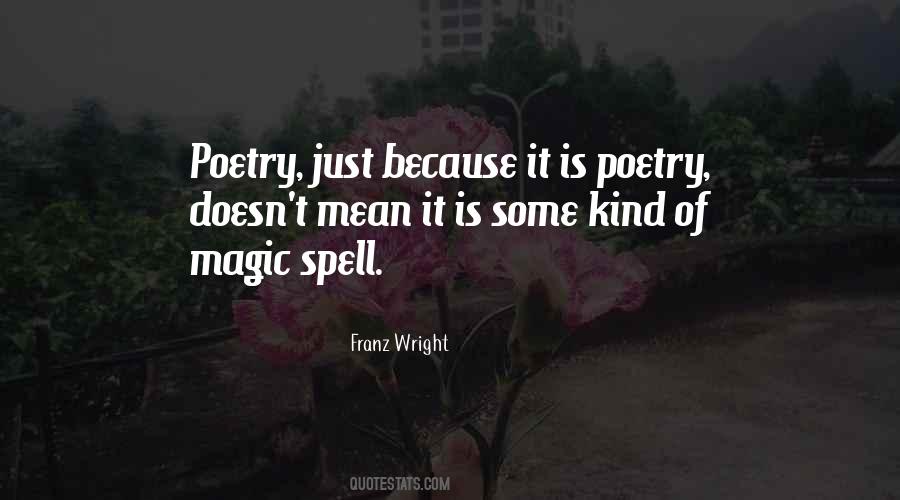 Magic Spell Quotes #1401966