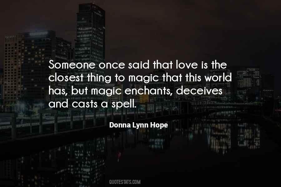 Magic Spell Quotes #982498