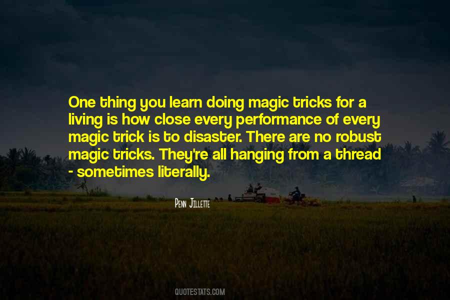 Magic Trick Quotes #504888