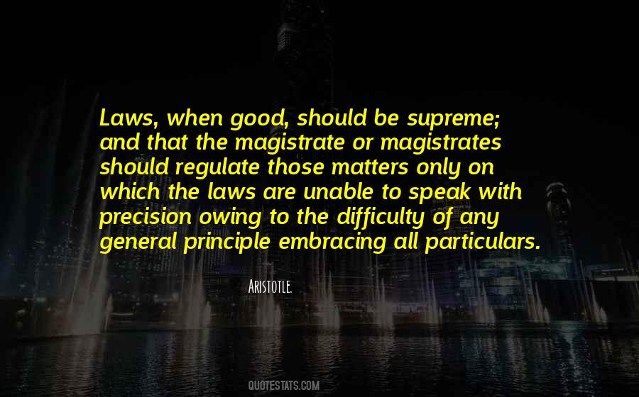 Magistrate Quotes #192954