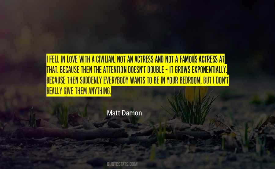 Quotes About Damon Love #424059