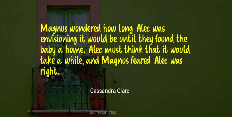 Magnus And Alec Quotes #1219590