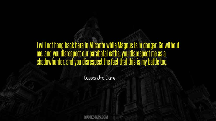 Magnus Bane Alec Lightwood Quotes #168422