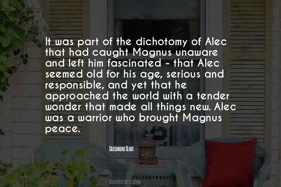 Magnus Bane And Alec Quotes #1457522