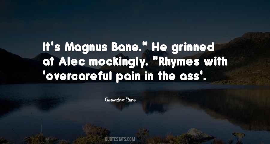Magnus Bane And Alec Quotes #1795542