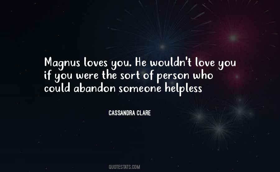 Magnus Bane Love Quotes #906359