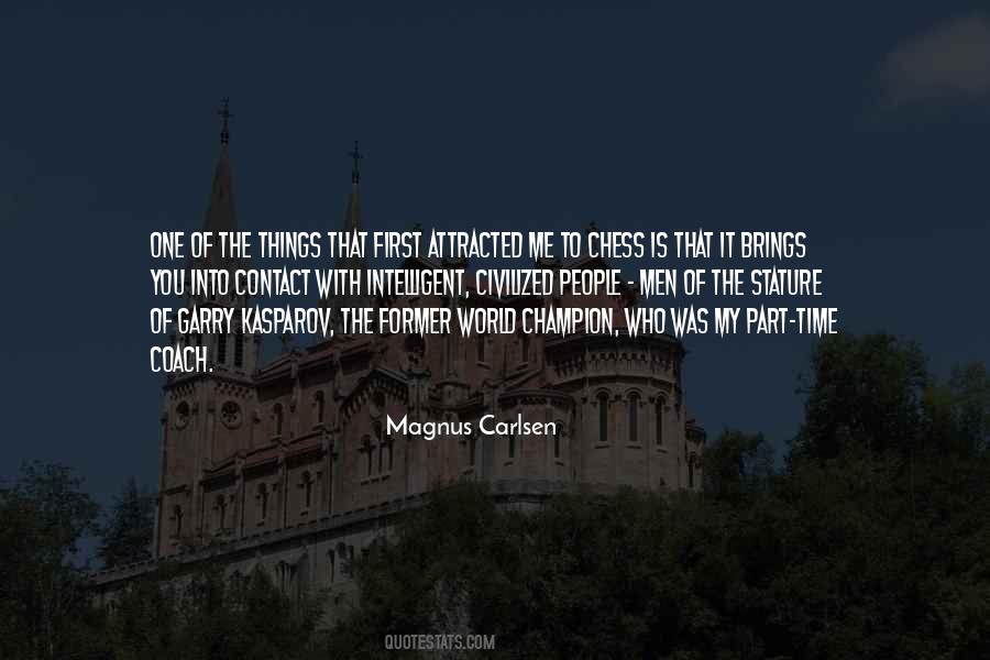 Magnus Carlsen Chess Quotes #91033