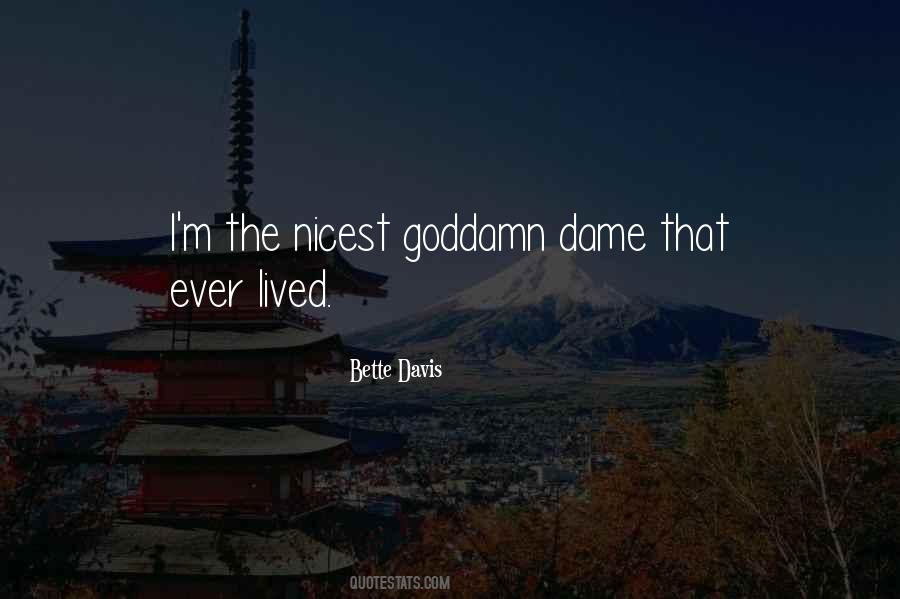 Quotes About Dame #1026050