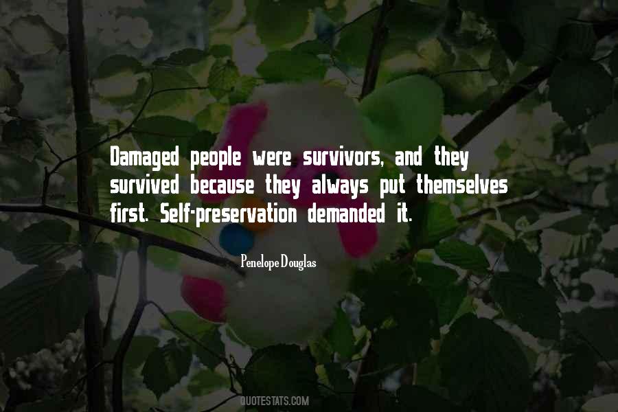 Quotes About Damaged People #1001210