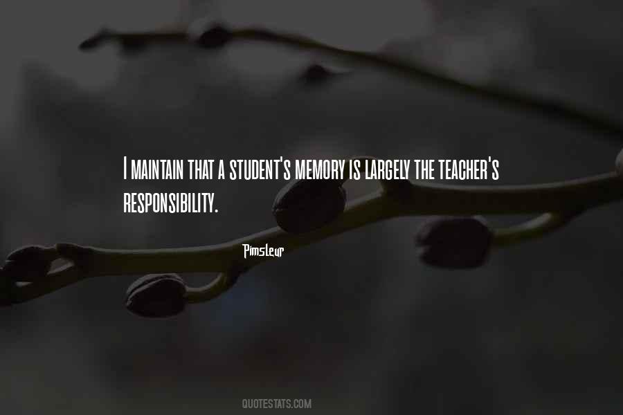 Quotes About Teacher And Student #208672