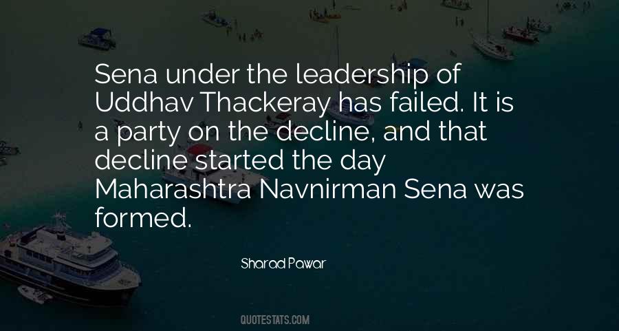 Maharashtra Navnirman Sena Quotes #1157174