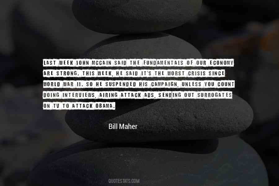 Maher Quotes #13883