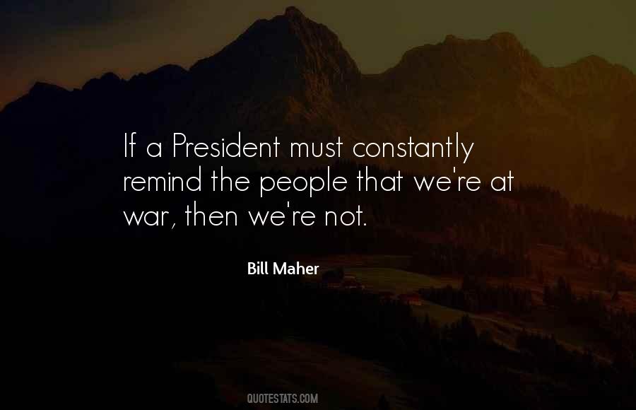 Maher Quotes #60549